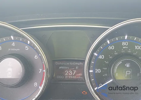 2013 Hyundai Sonata Se 2.0T from USA, damaged, VIN 5NPEC4AB4DH697900